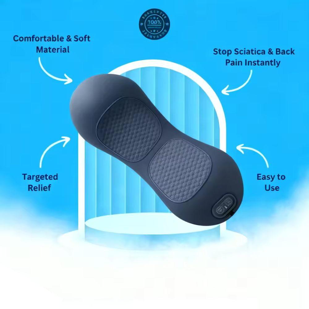 TerraHush™ TripleCare 3-in-1 Back Massager